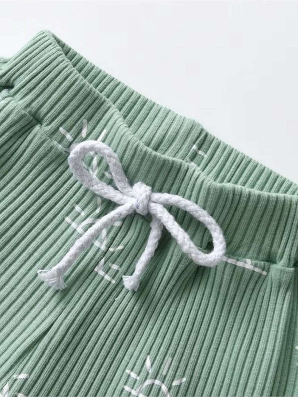Little Sunshine Ribbed Short Set ☀️ - Picture 11 of 13